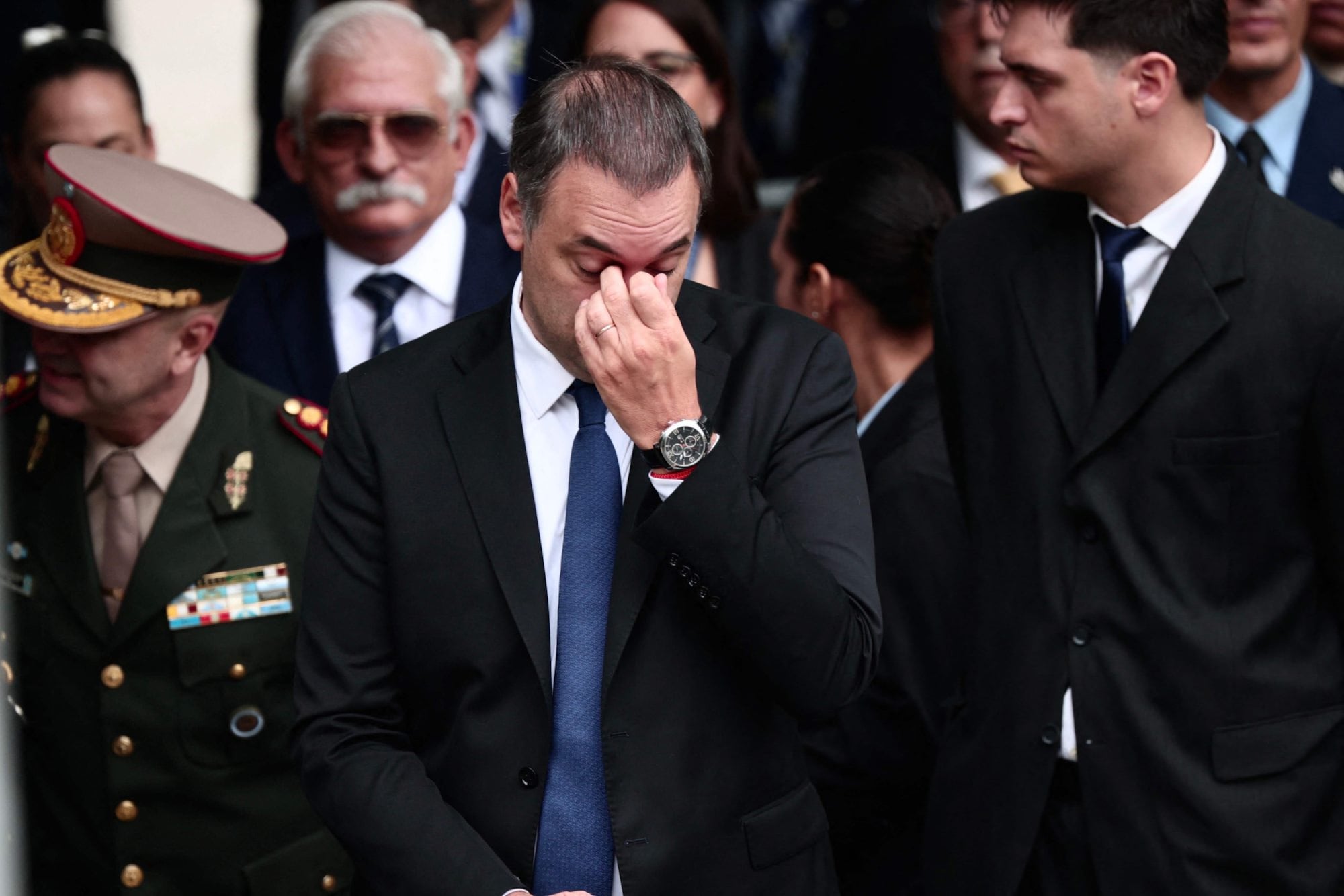 El funcionario libertario en su momento más turbulento