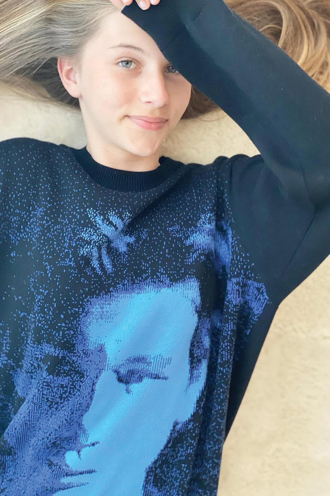 Parte de la campaña de la línea Heaven de  Marc Jacobs, que marcó su debut como modelo en 2020