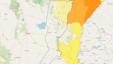 Hay alerta amarilla por tormentas para este martes 7 de abril en Santa Fe: las zonas afectadas