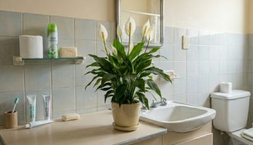 Ni potus ni helecho: la planta ideal para tener en el baño porque absorbe humedad y evita el moho