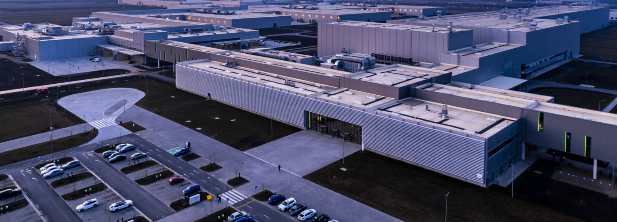 La planta de BMW en Debrecen