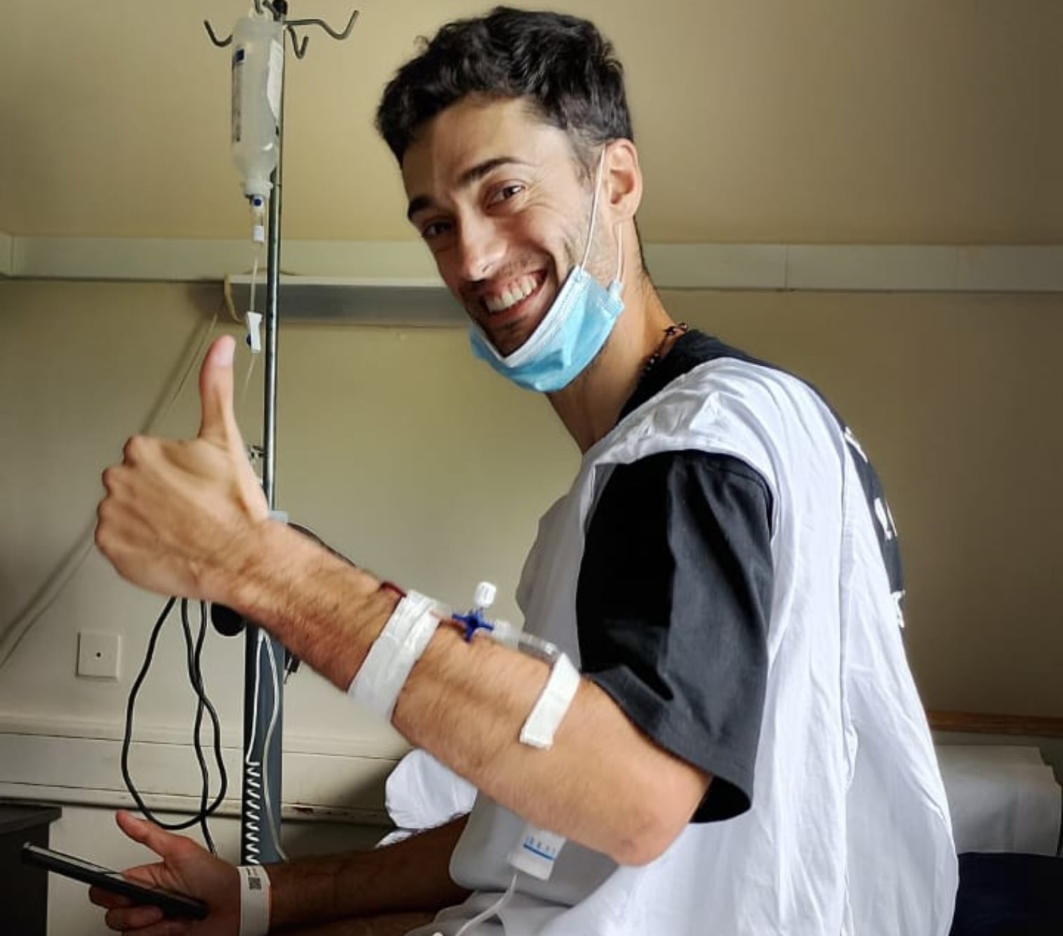 “Era un sarcoma muy agresivo”.