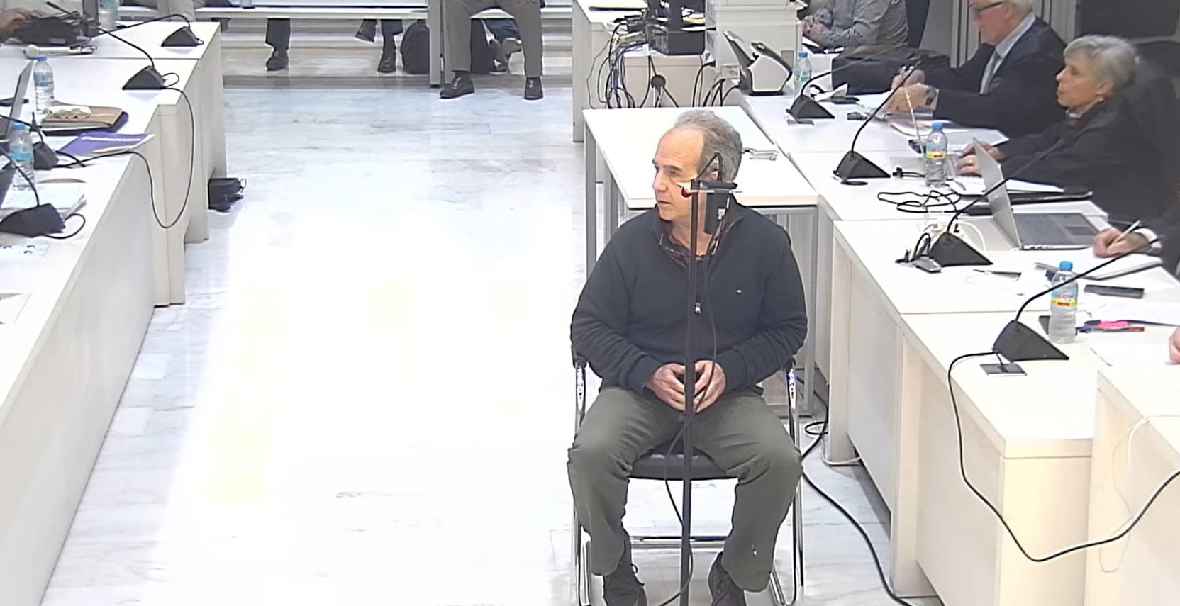 Arturo González Panero, durante su comparecencia de este martes, en el juicio del 'caso Kitchen'.