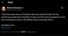 La Casa Blanca desmintió que Donald Trump haya sido hospitalizado