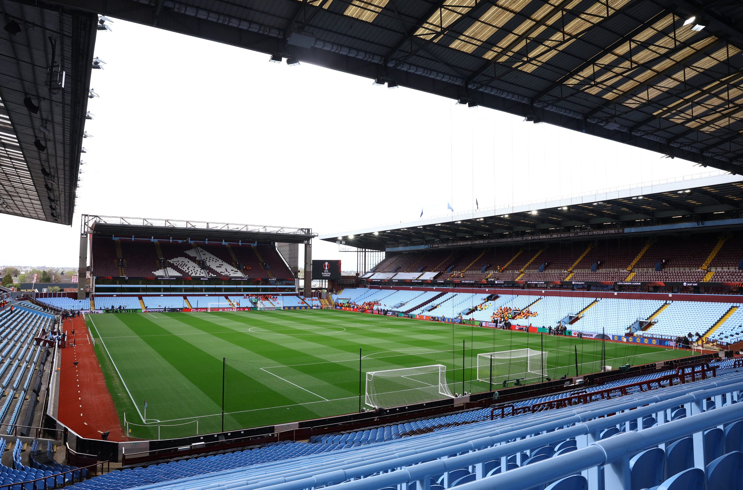 Aston Villa vs Bologna por los cuartos de final de la UEFA Europa League del 2026.