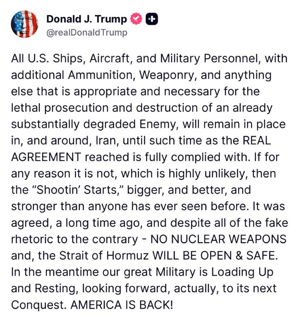 El presidente norteamericano se volvió a pronunciar a través de las redes sociales