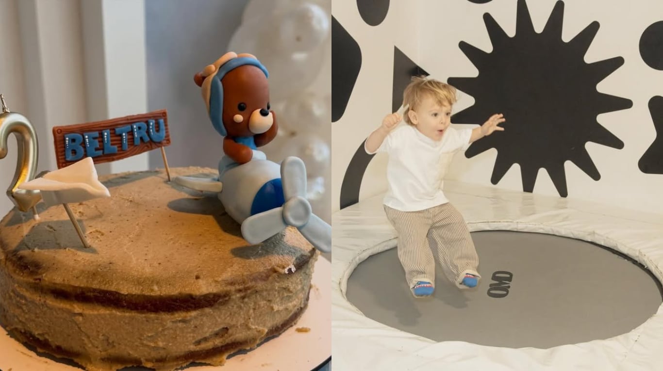 La torta de Beltrán, en su cumpleaños de dos. (Fotos: Instagram/coni_mosqueira).