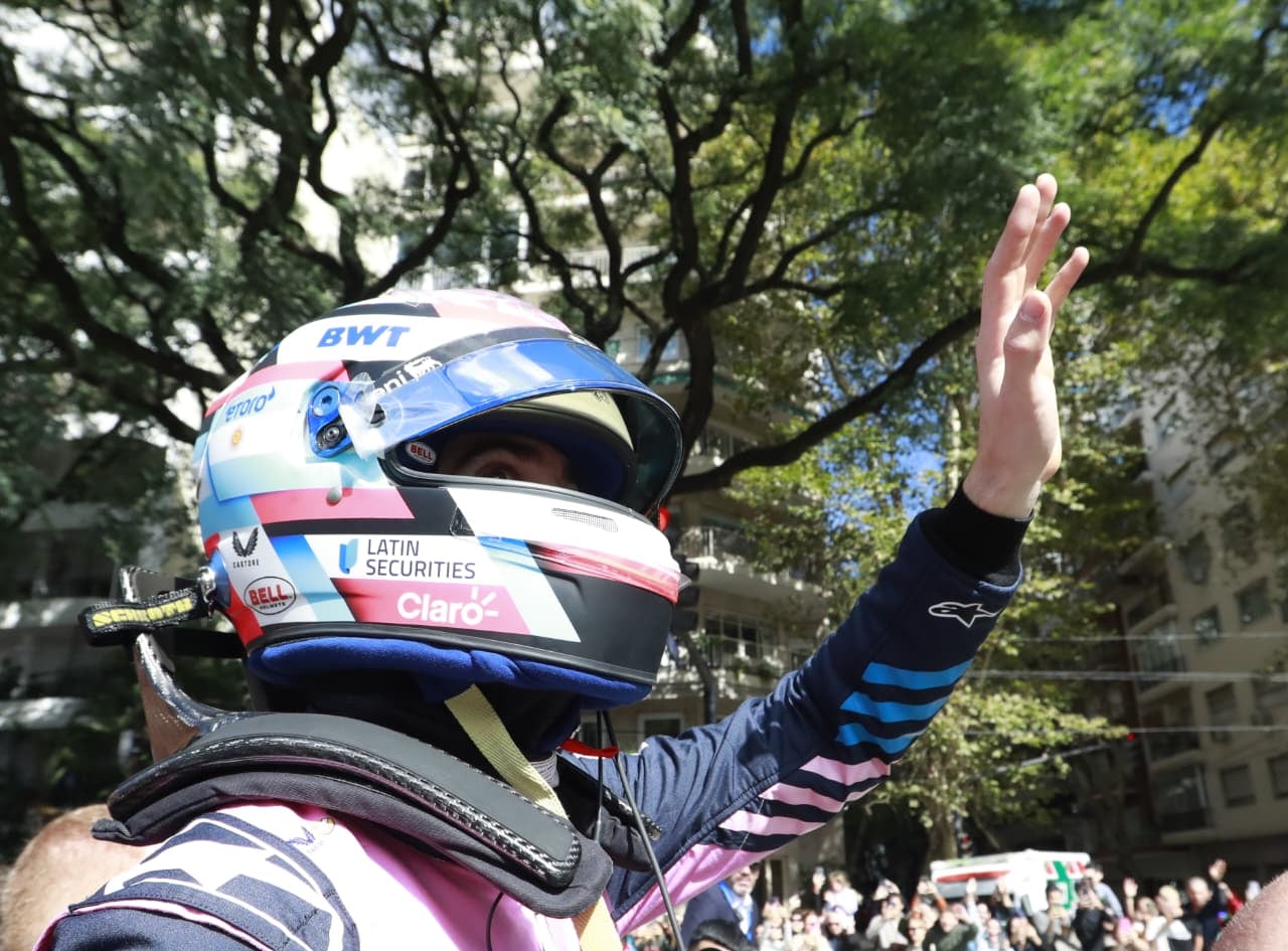 Road show de Franco Colapinto en CABA