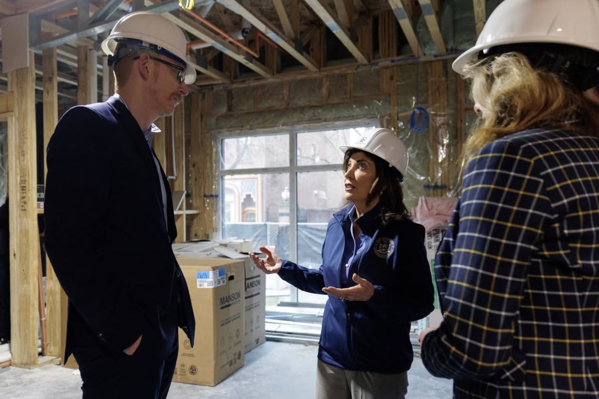 La oficina de la gobernadora Kathy Hochul anunció el inicio de tres proyectos de renovación en el centro y norte del estado/ Instagram @govkathyhochul