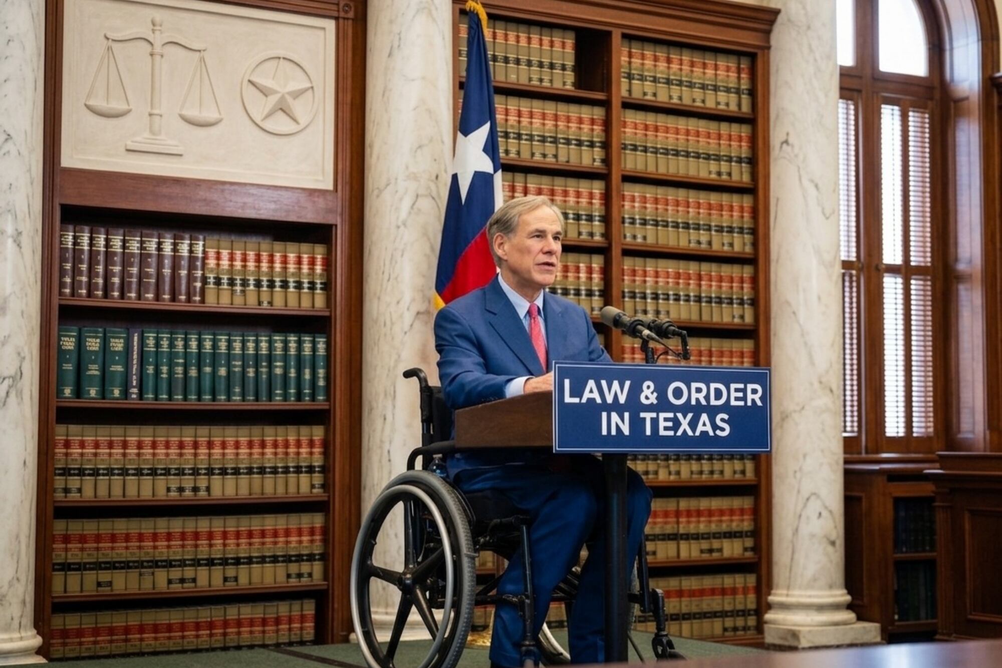 El gobernador de Texas, Greg Abbott, aprobó la redistribución