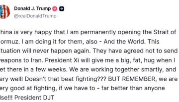 Trump le pidió a China que no entregue armas a Irán