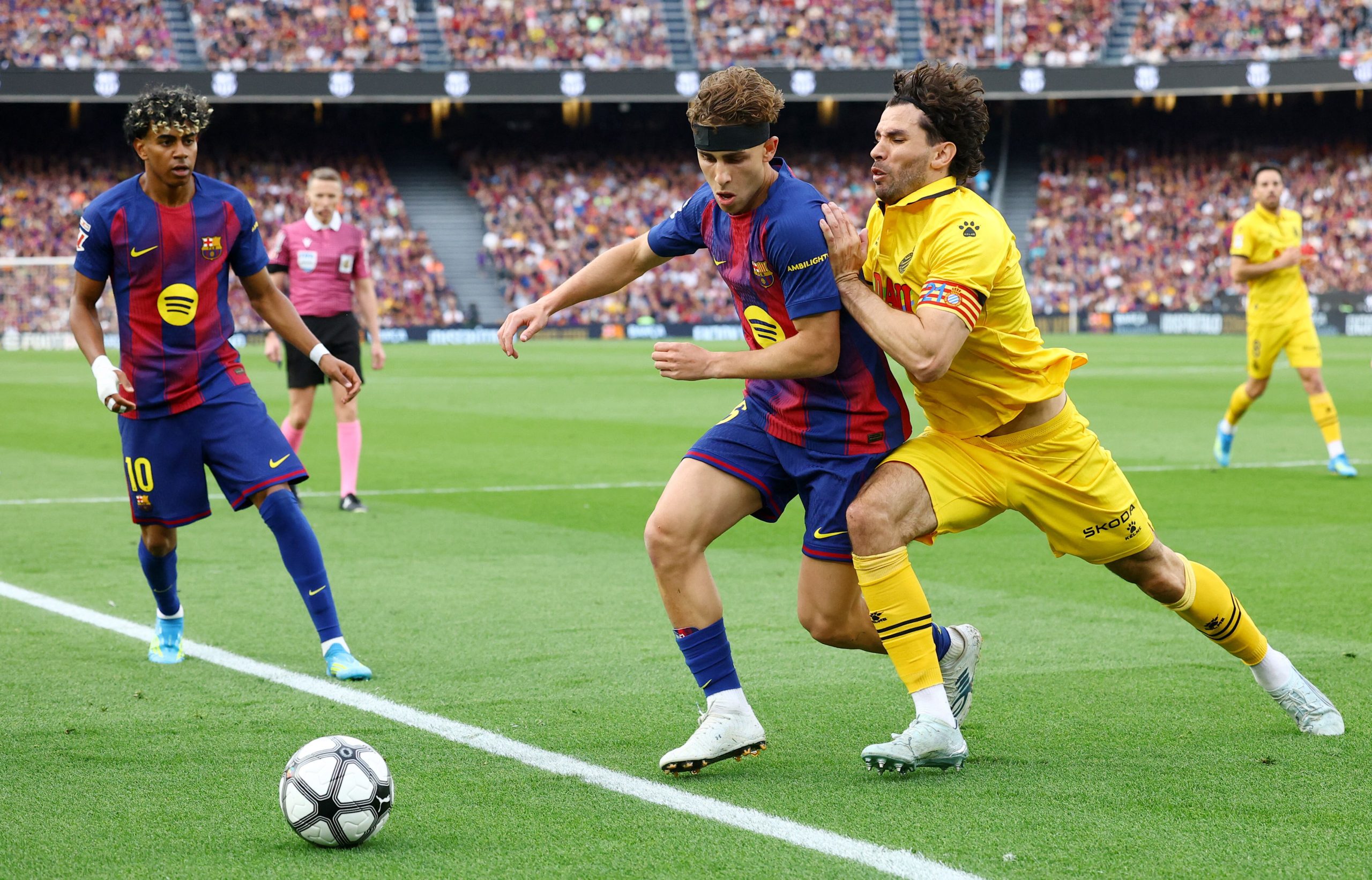 Barcelona vs Espanyol por la fecha 31 de La Liga de España del 2026.