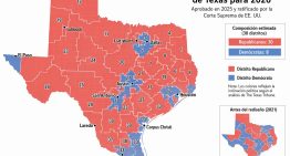 Es oficial: el nuevo mapa de distribución de distritos en Texas que la Corte Suprema permitió aplicar para 2026