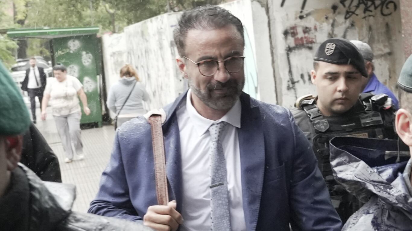 Leopoldo Luque en la segunda audiencia del juicio por la muerte de Maradona. (Foto: Juan Pablo Chaves / TN)