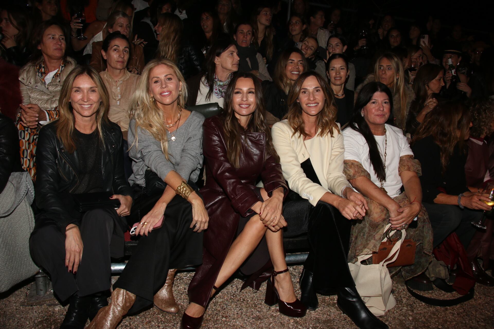 Las famosas dijeron presente en el desfile de la marca de Puli Demaría. (Foto: Movilpress)