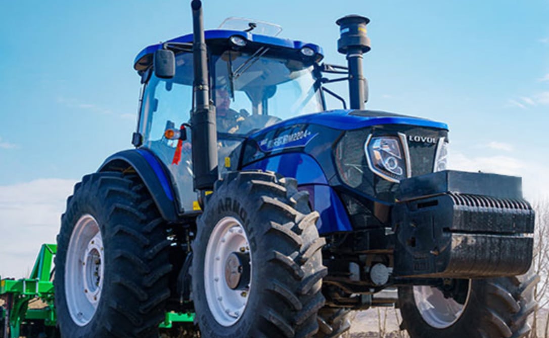 Uno de los tractores chinos que se comercializa es Lovol