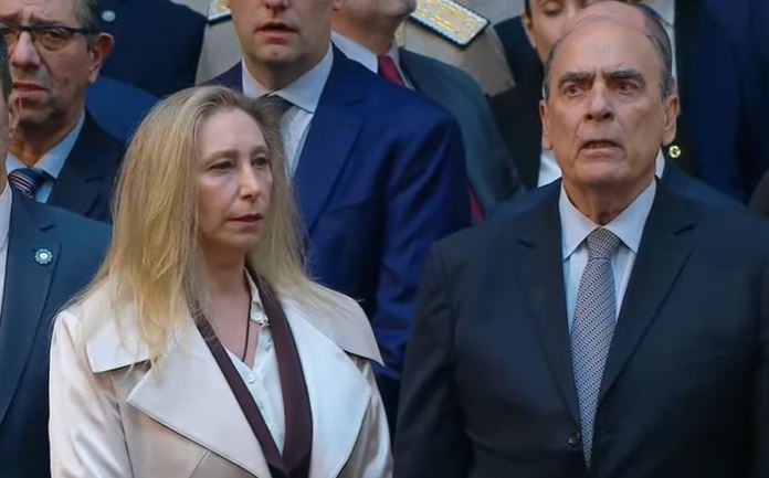 Karina Milei y Guillermo Francos