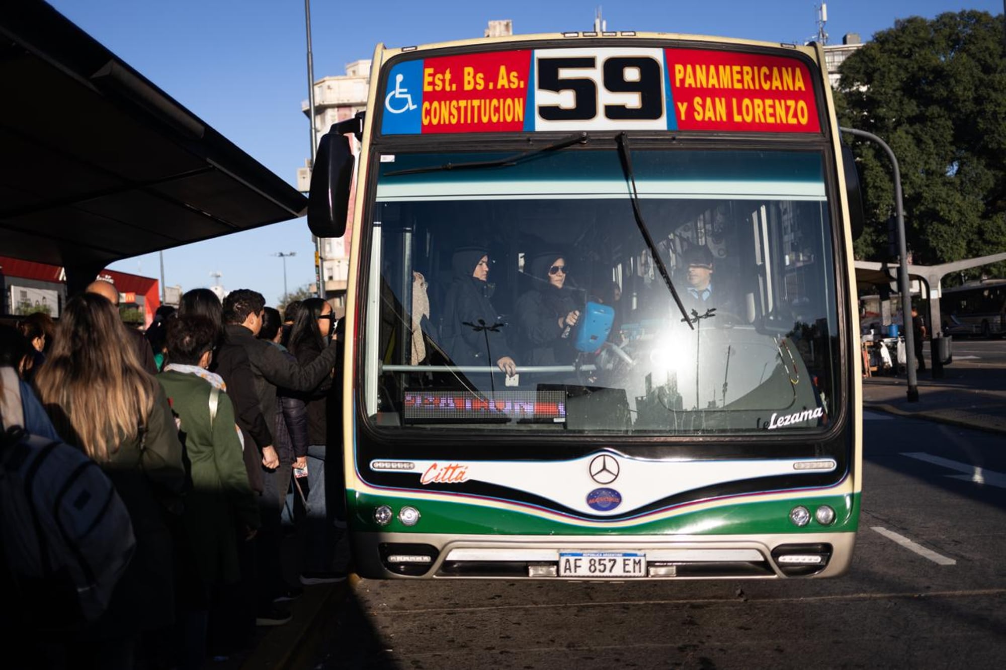 El estado de los colectivos este jueves 9 de abril