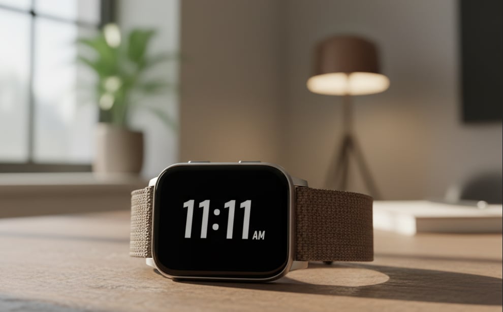 Por ejemplo, ver el reloj a las 11:11 puede significar gran carga energética y espiritual, se relaciona con la alineación y la dirección correcta. (Imagen IA Gemini)