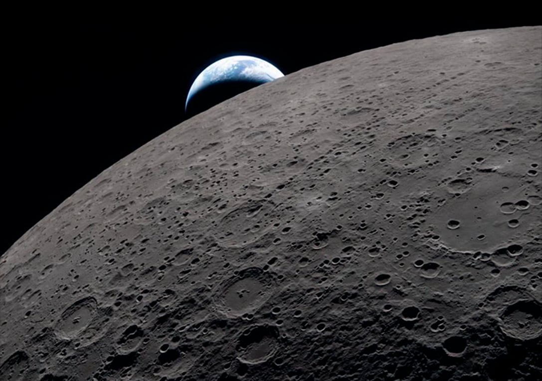 El lado oculto de la Luna. (Foto: NASA)