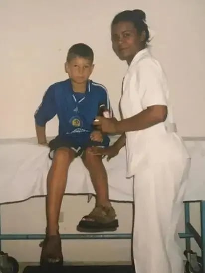 El ucraniano Roman Gerus está muy agradecido a las personas que cuidaron de él en Cuba