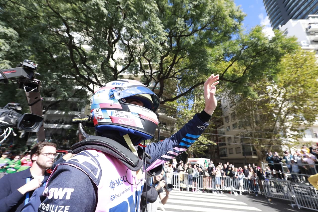 Road show de Franco Colapinto en CABA