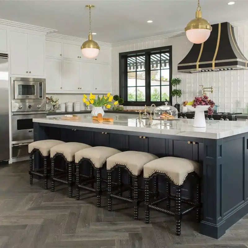 Si la reforma es integral, hay que tener en cuenta que la cocina quedará inutilizada por un el tiempo que dure la obra (Instagram @mrdrewscott)