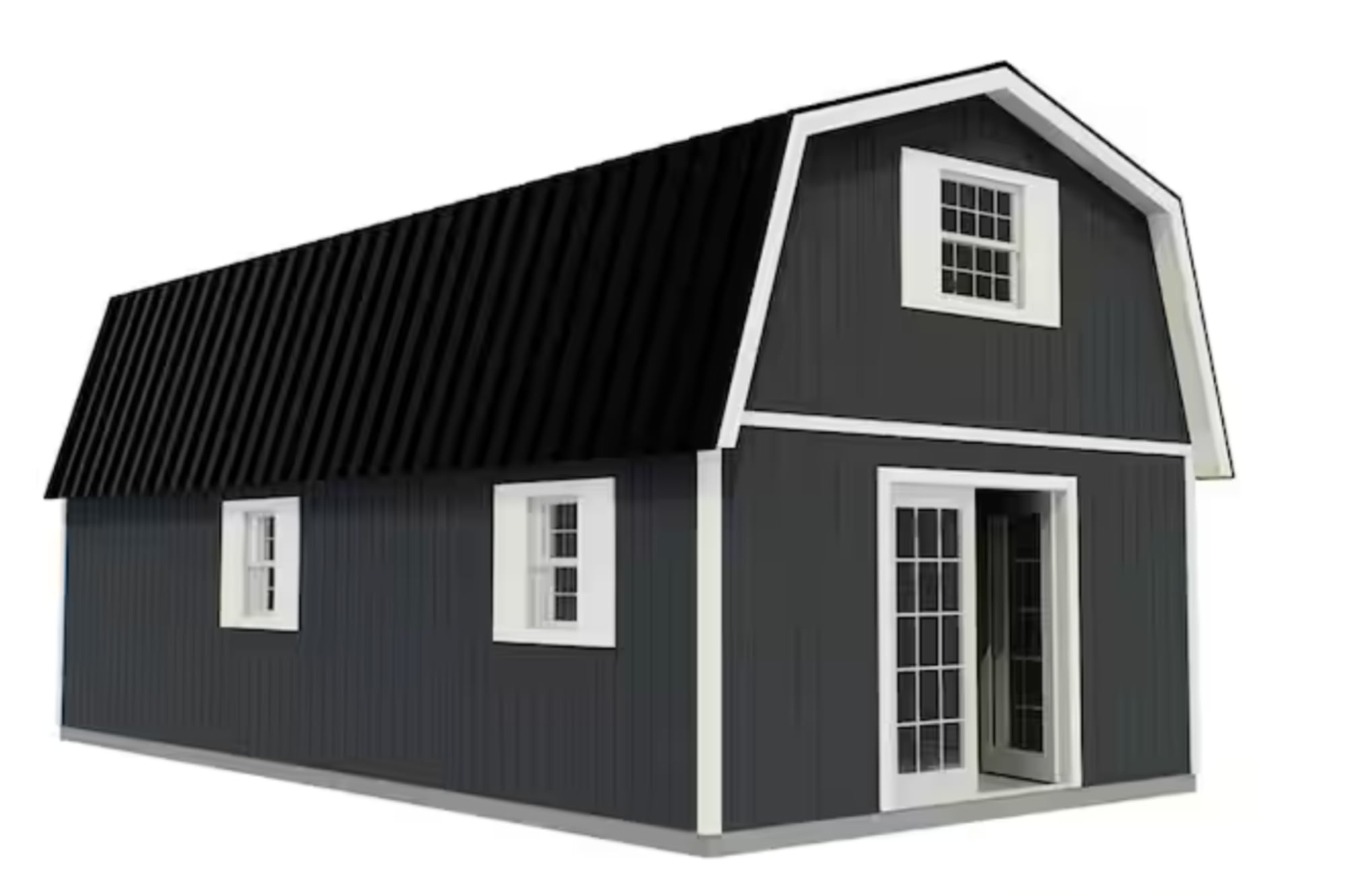 La estructura puede funcionar como taller, depósito o incluso vivienda