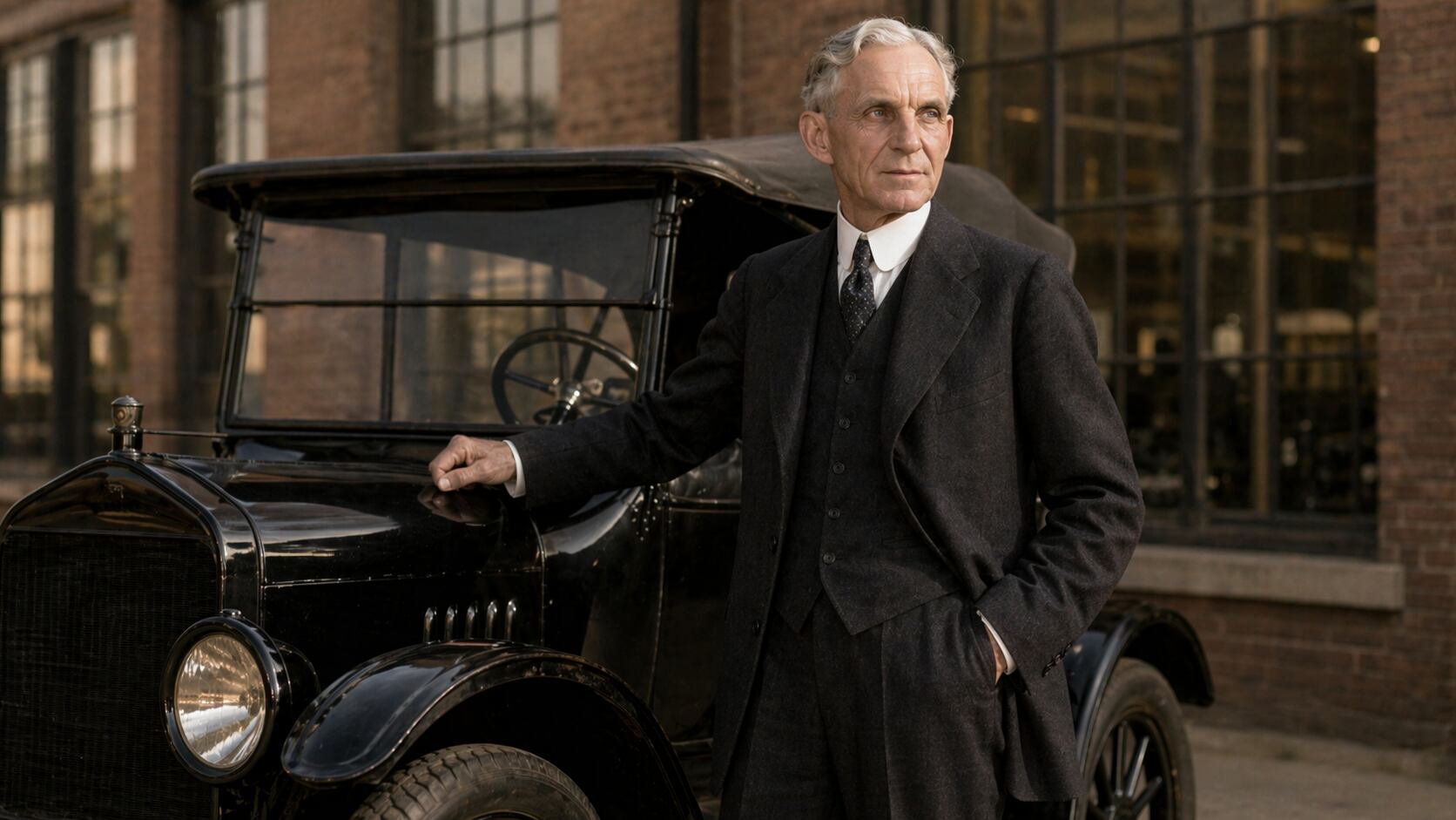 Además de su aporte a la industria automotriz, Ford dejó varias reflexiones que siguen vigentes en la actualidad. (Imagen ilustrativa generada con IA)