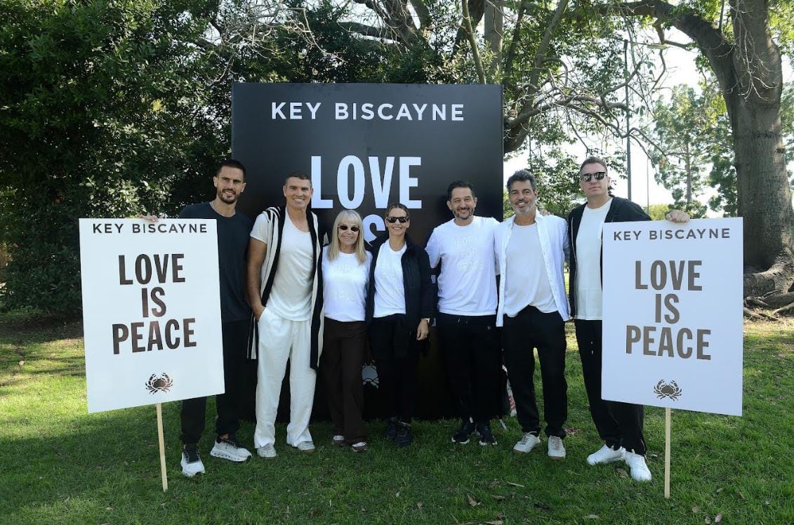 Los famosos que se reunieron en el Rosedal (Foto: Prensa)