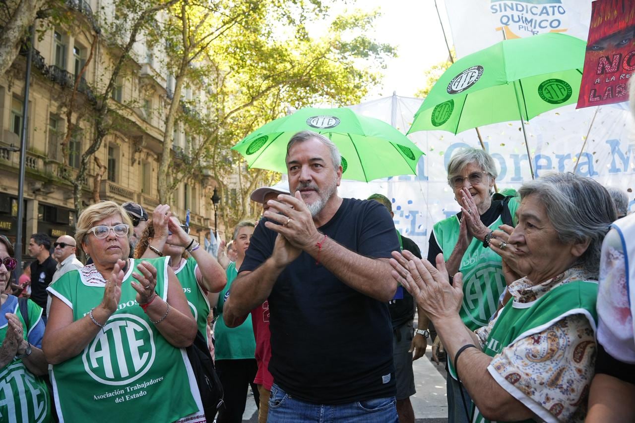 Rodolfo Aguiar, secretario general de ATE