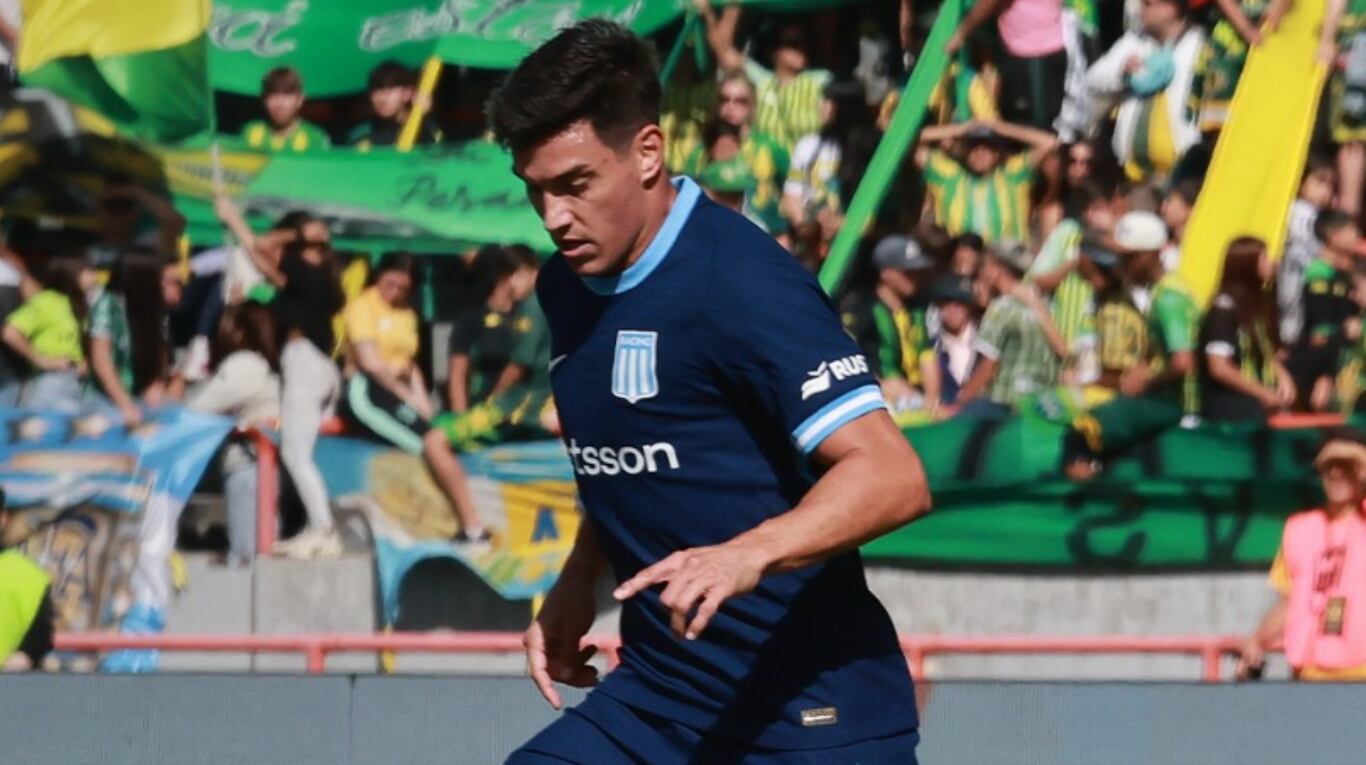 García Basso fue expulsado ante Aldosivi (Foto: X @RacingClub)