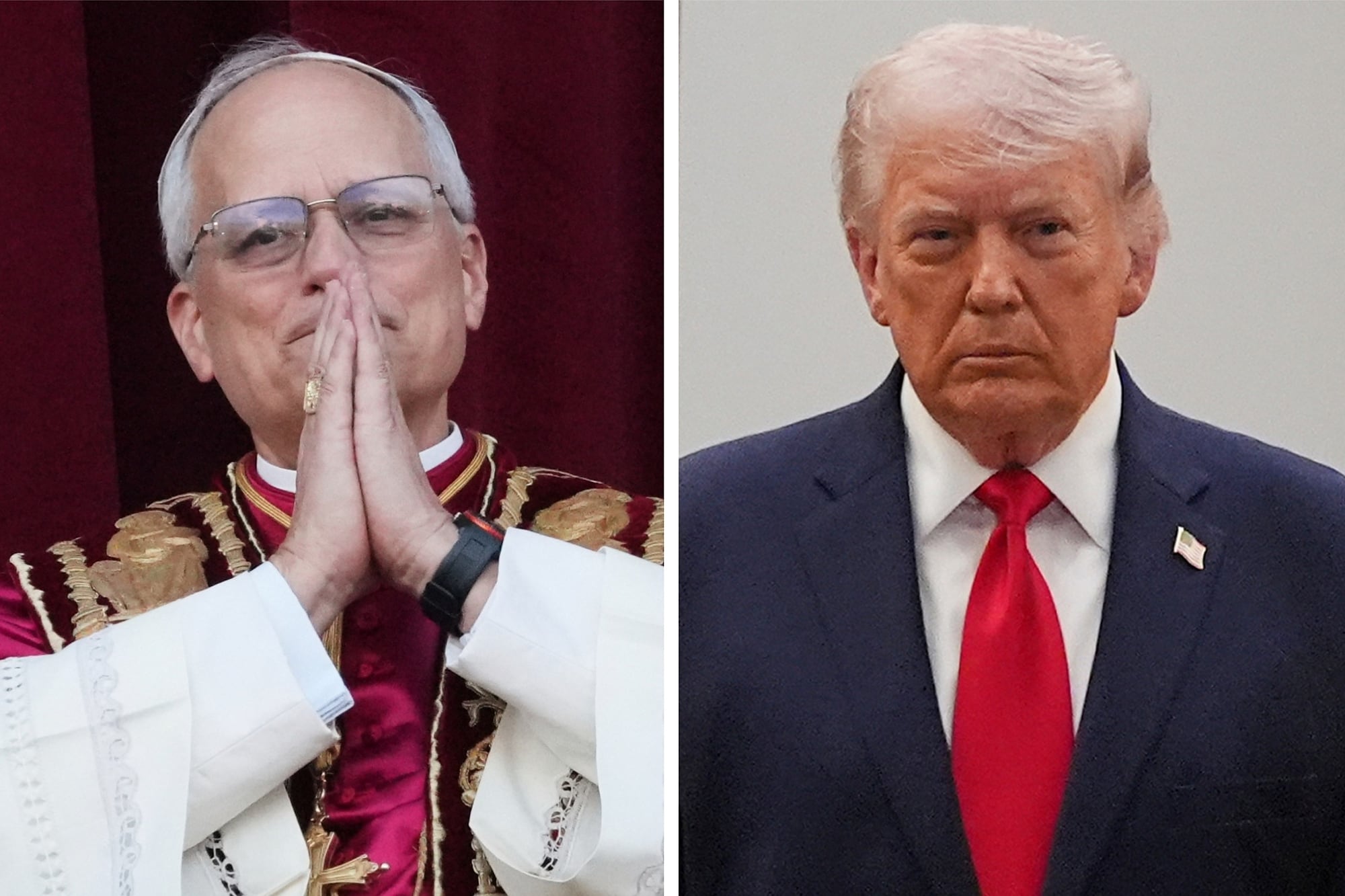 El presidente de los Estados Unidos, Donald Trump, atacó desde su red social Truth al Papa León XIV.