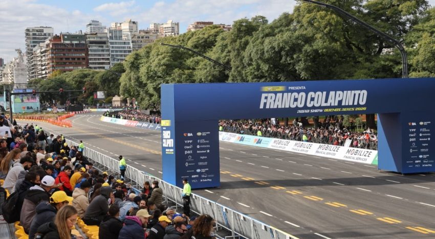Franco Colapinto en Buenos Aires: dónde ver el Road Show, la exhibición en las calles