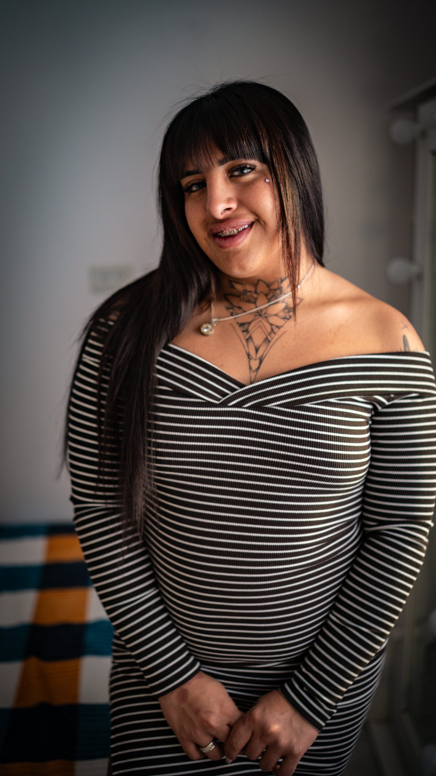 La Coqueta se hizo popular en las redes. (Foto: TN/Nicolás González)