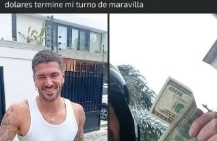 Fue a entregar un pedido por delivery y se llevó una gran sorpresa al ver quién lo recibió y la propina que le dio