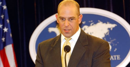 El exembajador de los Estados Unidos en Baréin, Adam Ereli