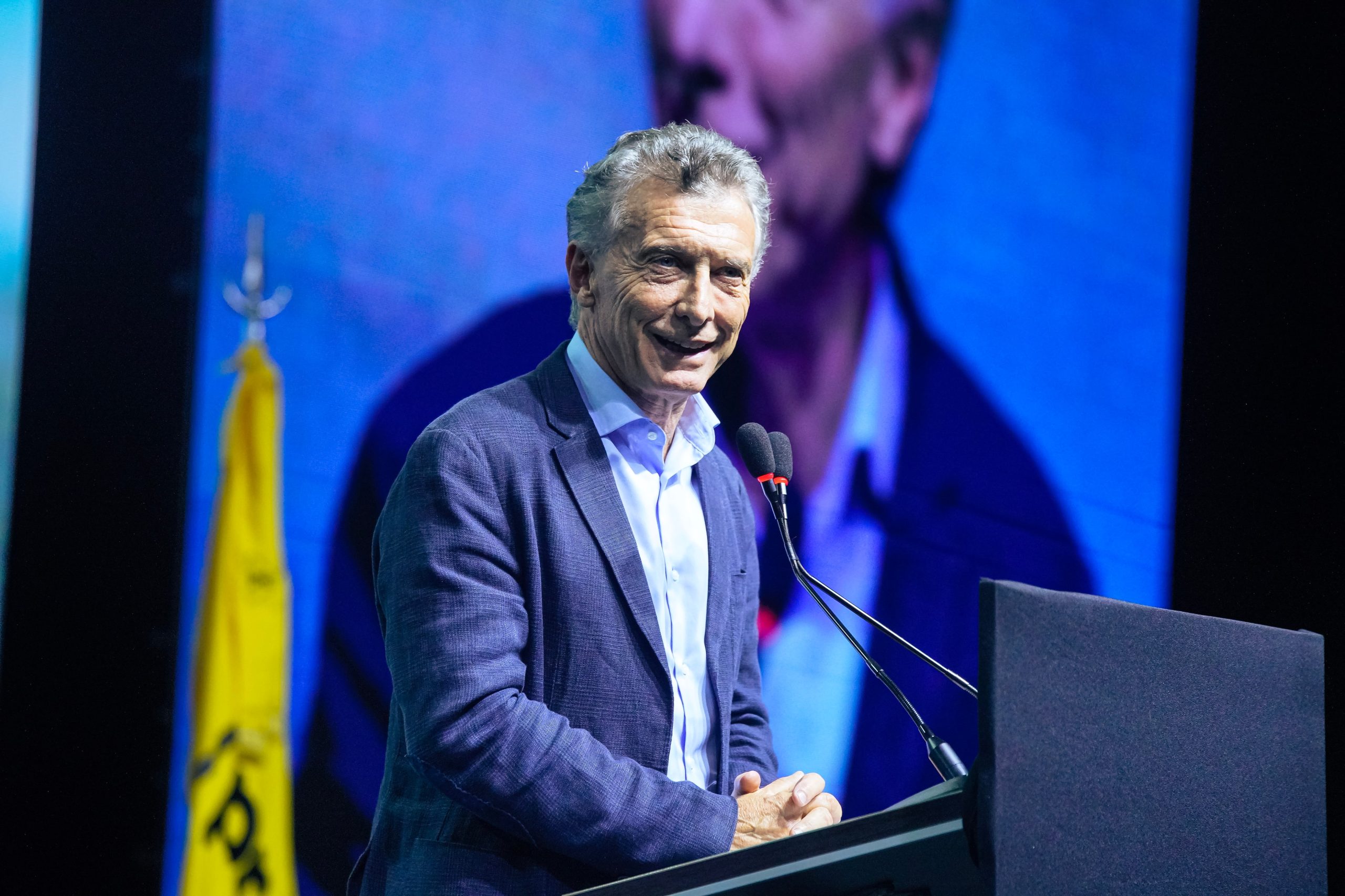 El expresidente Mauricio Macri en Chaco