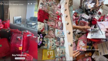 Wanda Nara mostró los regalos virales que les trajo a sus hijas de Japón: las fotos