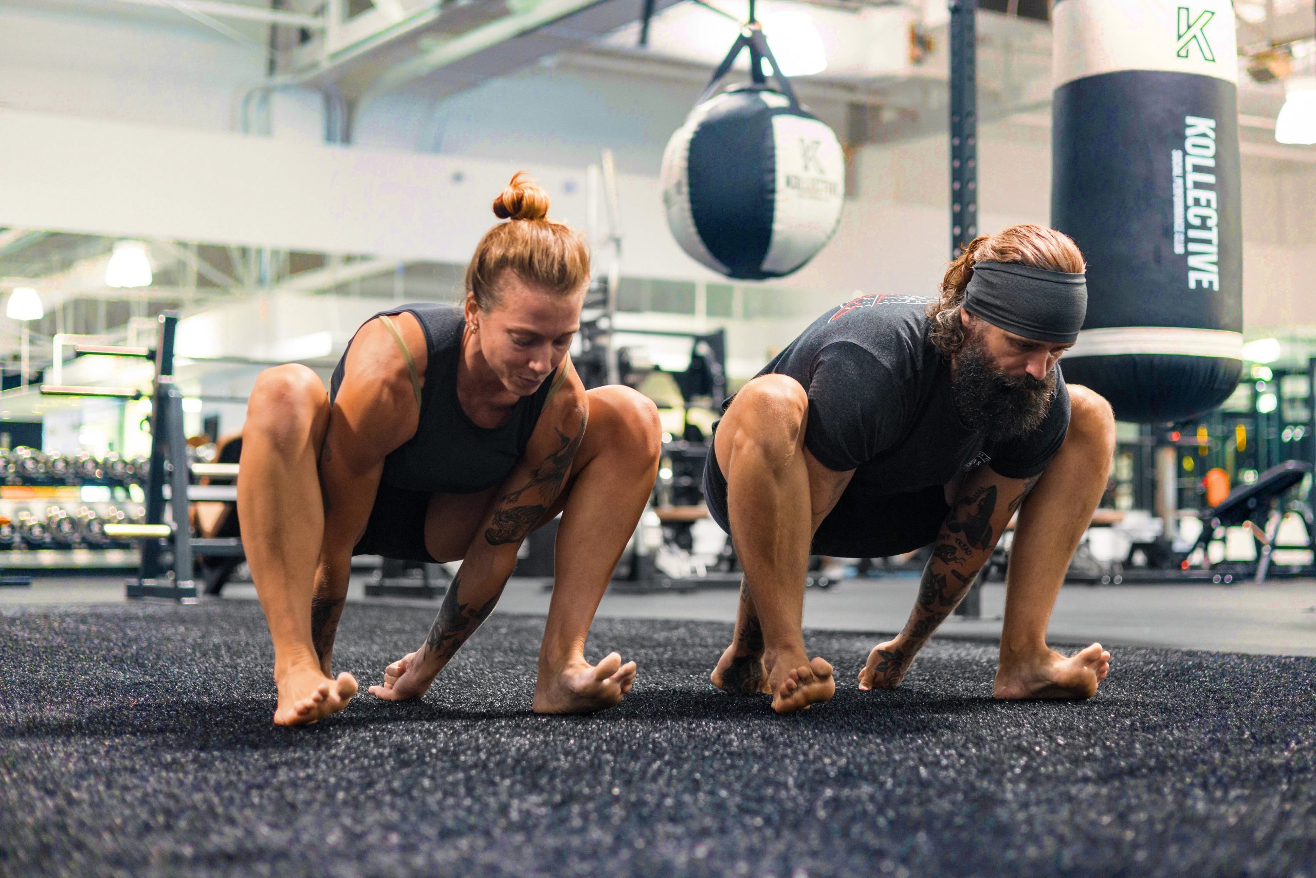 La caminata del gorila se utiliza como  calentamiento inicial e involucra los principales grupos musculares del cuerpo