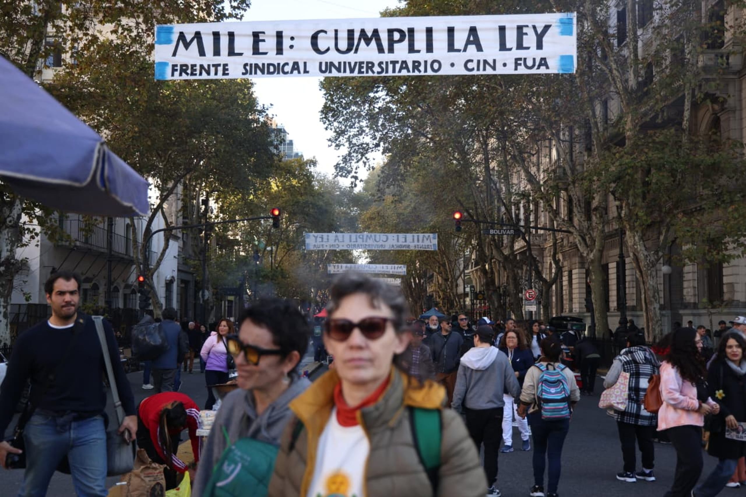 Cuarta marcha federal por la educación pública universitaria