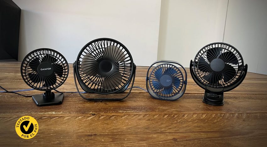 Probamos los mejores ventiladores USB de sobremesa de 2026