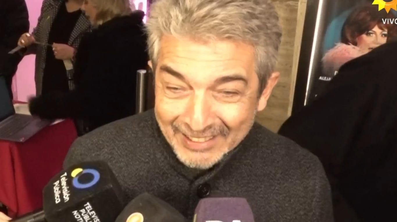 Ricardo Darín salió a respaldar a Wanda Nara tras la polémica por los Martín Fierro: “Soy su fan” (Foto: Captura eltrece)