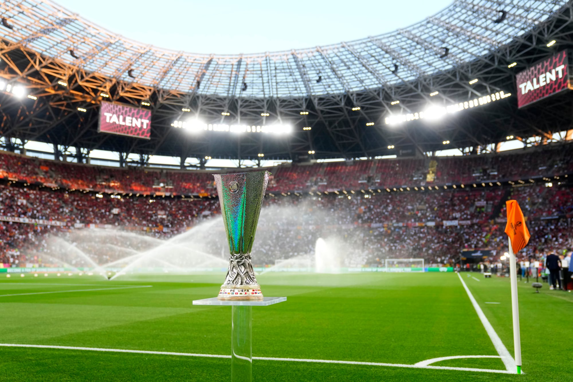 El Puskas Arena fue escenario de la final de la Europa League entre Sevilla y Roma, en 2023