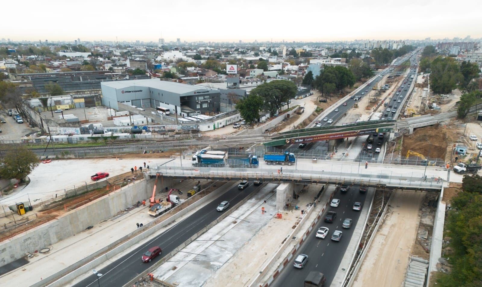 Qué autopistas estarán cerradas por mantenimiento y obras. (Foto: Gobierno de la Ciudad)