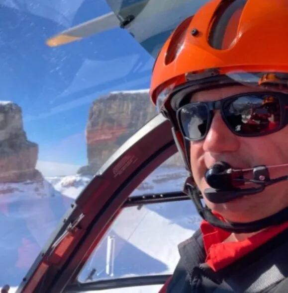 Yannick Dainese llevó a Michael Schumacher al hospital en los Alpes franceses. (Foto: LinkedIn).