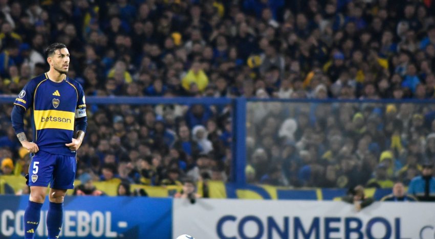 El momento en el que Leandro Paredes sufrió una lesión antes del partido de Boca contra Universidad Católica