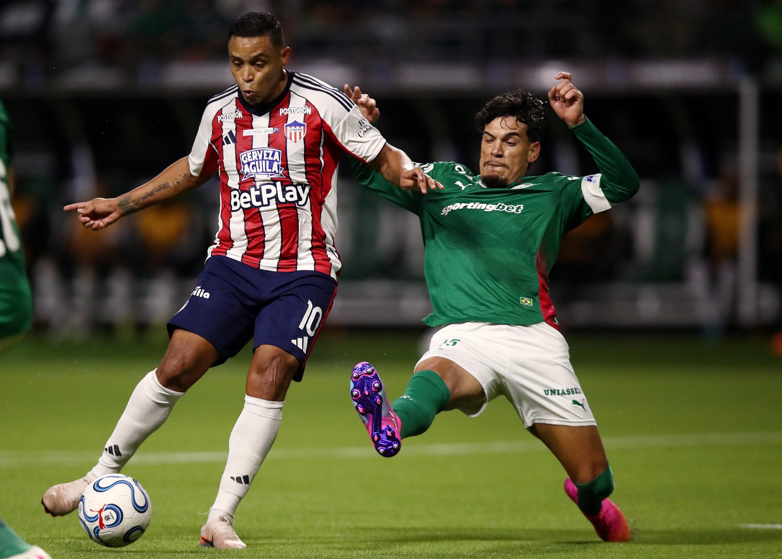 Palmeiras vs Junior por la fase de grupos de la Copa Libertadores del 2026.