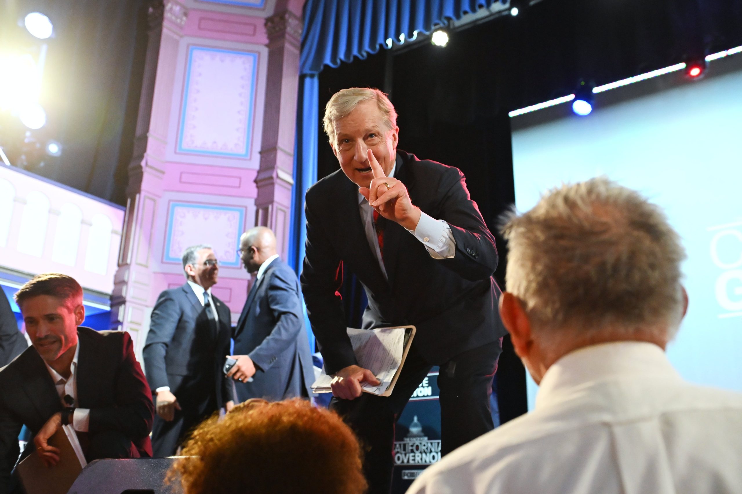 Tom Steyer aparece tercero en las encuestas para la gobernación de California