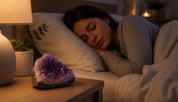 Poner una piedra de amatista cerca de la cama: para qué sirve y por qué lo recomienda la cristaloterapia